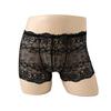 Herren Stretch-Slips, hohle Spitze Vier-Ecken Sex-Unterwäsche, Herren Sex-Unterwäsche