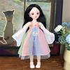 1 Set 1/6 SD 30cm Bjd Doll with Clothes Attractive Eyes Makeup Ball Joint Doll  Birthday Gift