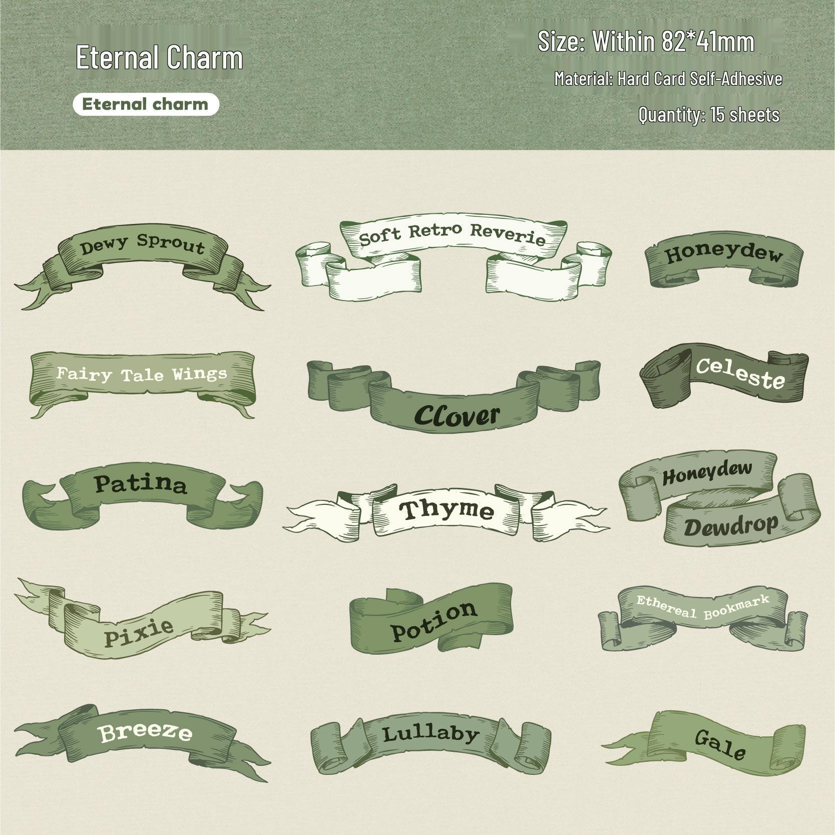 

Винтажный набор стикеров для творчества «Литература»: 15 листов для ретро-журналинга и рукоделия