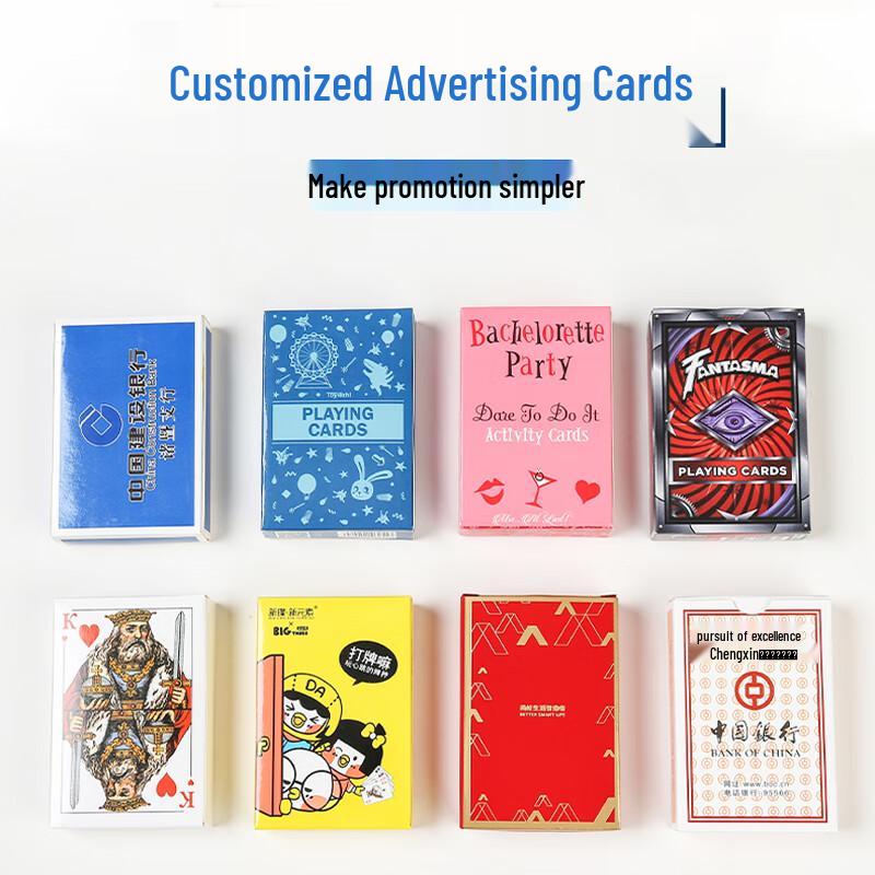 Custom Logo Paper Playing Cards