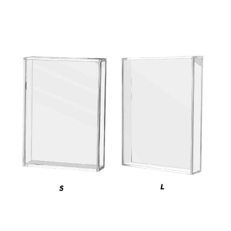 Skuggbox Ram Tydlig Fotoram Husdjursminnesmärke Skuggbox DIY Bordsskiva Displaylåda Rum/Födelsedag/Bröllop/Fest