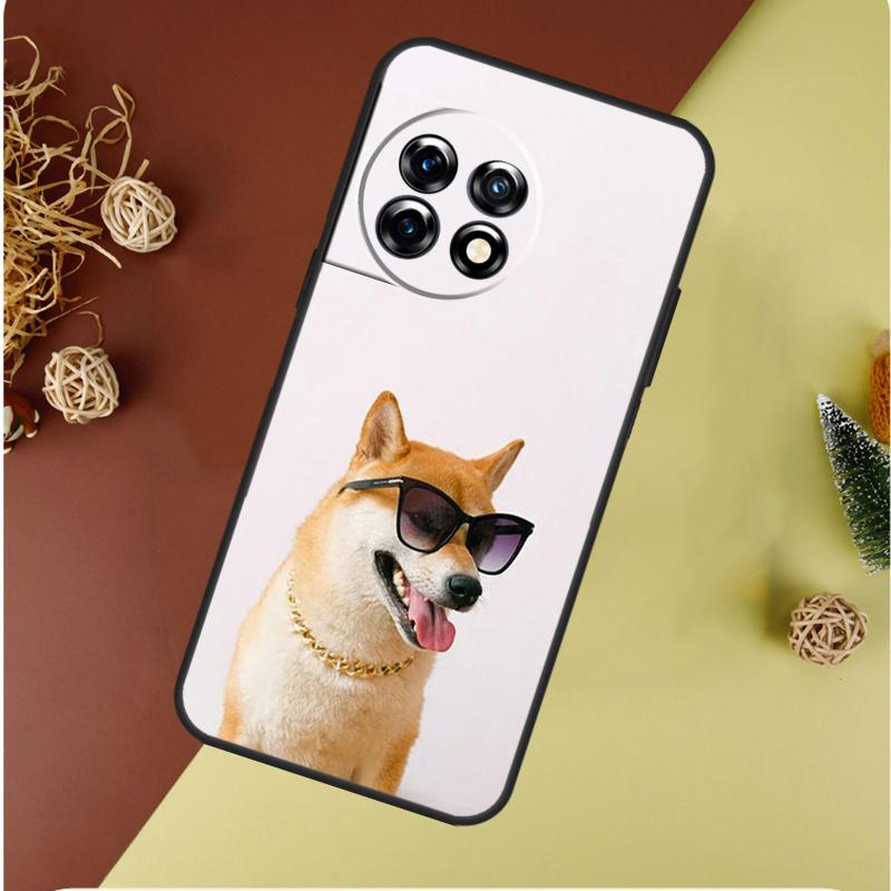 

Animal Shiba Inu Dog For OnePlus 13 13R 12 12R 11 9 10 Pro 8T 9RT 10T 10R Nord 4 CE 2 3 Lite N20 N30 Phone Case OnePlus 13
