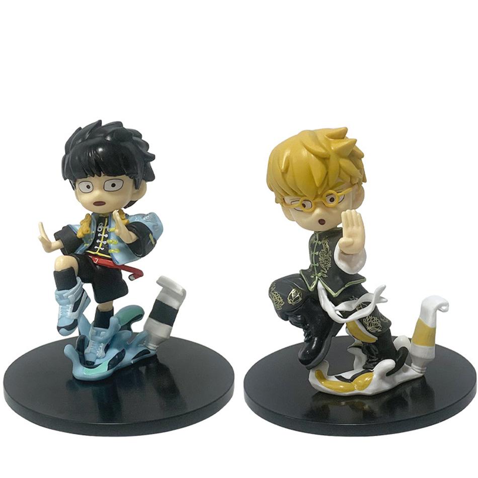 Original Mob Psycho 100 III Shigeo Kageyama Arataka Reigen Anime Figur Spielzeug Kwaii Q Ver. PVC-Mode