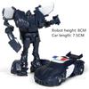 Children Toys Mini Transformation Robot Kit Toys Models 2 In 1 Deformed Car Toy Robots Toys for Kids Gift  Action Figure