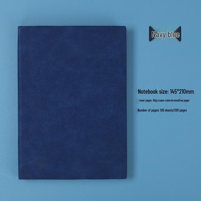 Chinese Style A5 Sheepskin Notebook Gift Set with Custom Logo