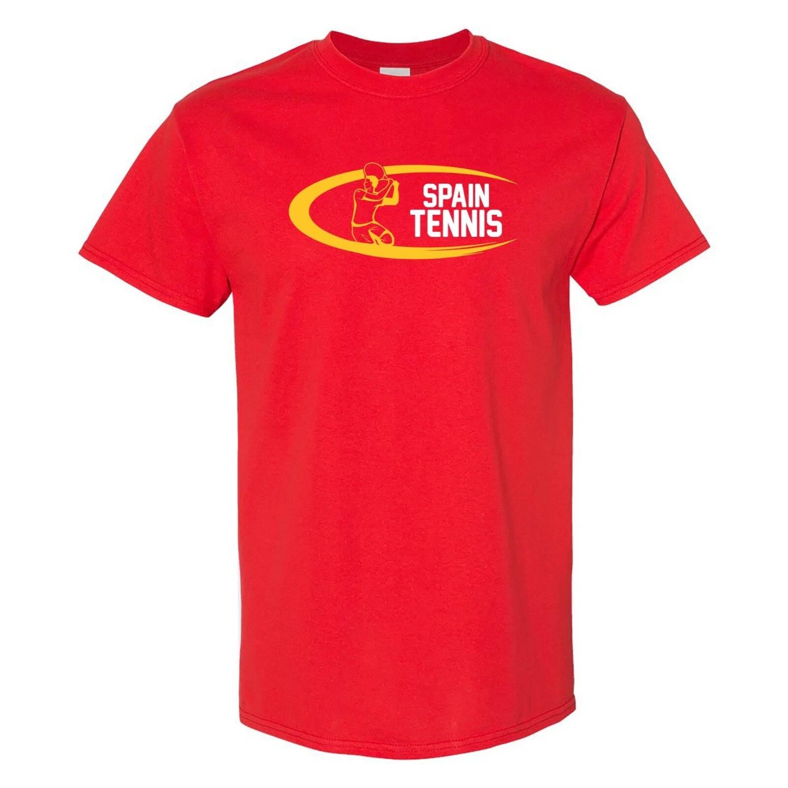 Spain Tennis - Court Player Competition T Shirt - Red XL