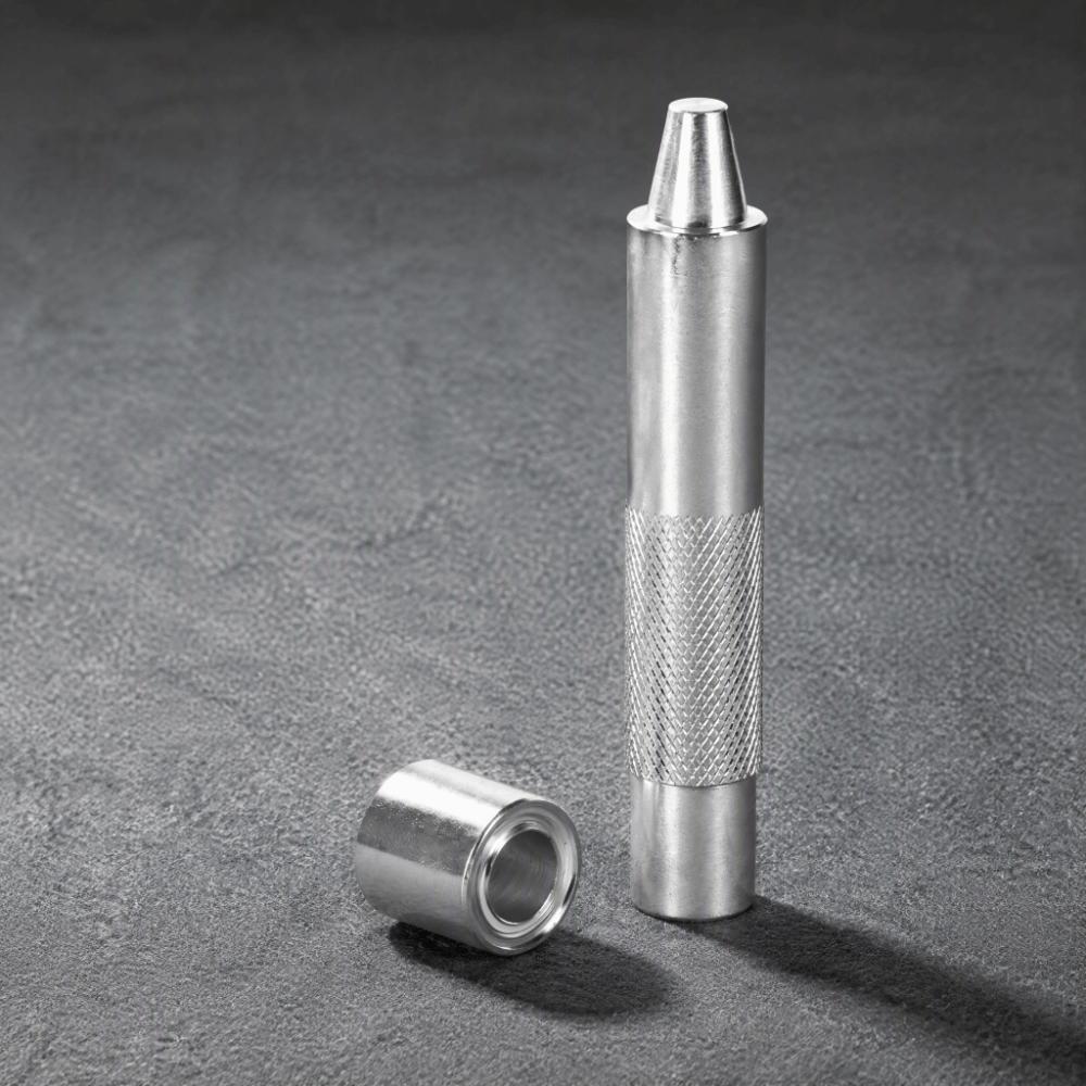 Silver Finish Eyelet Punch Die Tool Die Set Hollow Punch Tool Eyelet Hole Punch For Fabric