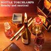Brass Torch Wicks Holder and Replacement Wicks Torch Accessories for Bottles