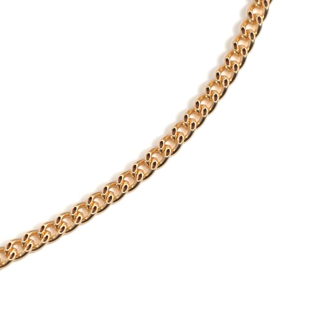 K18 18K Gold Kihei Selectable Gold Chain Size 20cm [Speranza] Bracelet, 2-sided Single, 1.1mm Width, Size, Engraved,