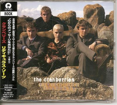CD CRANBERRIES  Ridiculous Thoughts PHCR8342 ISLAND 1995 Japan Rock Used