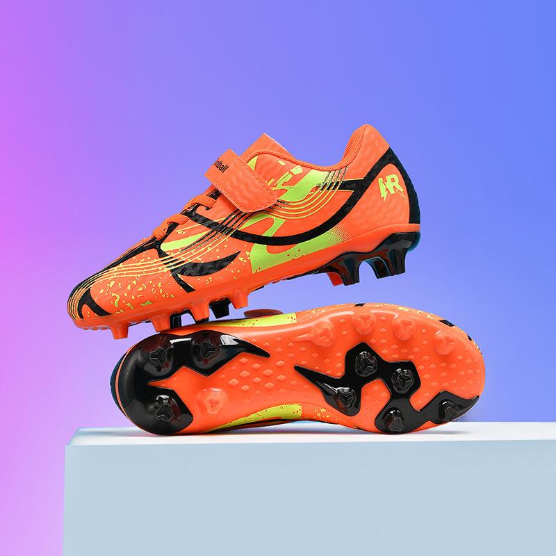 Summer New Children's Football Shoes Youth Long Nails Broken Nails Outdoor Sports Shoes Non-slip Professional