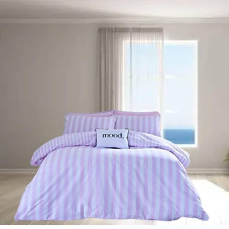 Luxurious 3d Bedding Set High Definition Digital Print Usa Size Bed Sheet Modern Simple Floral Design