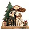 The Little Prince Fox Wooden Flat Decorative Item Fairytale Home Decor Christmas Craft Desktop Ornament