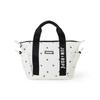 Small Pattern Print Cart Bag White F [Jun & Rope] (10)
