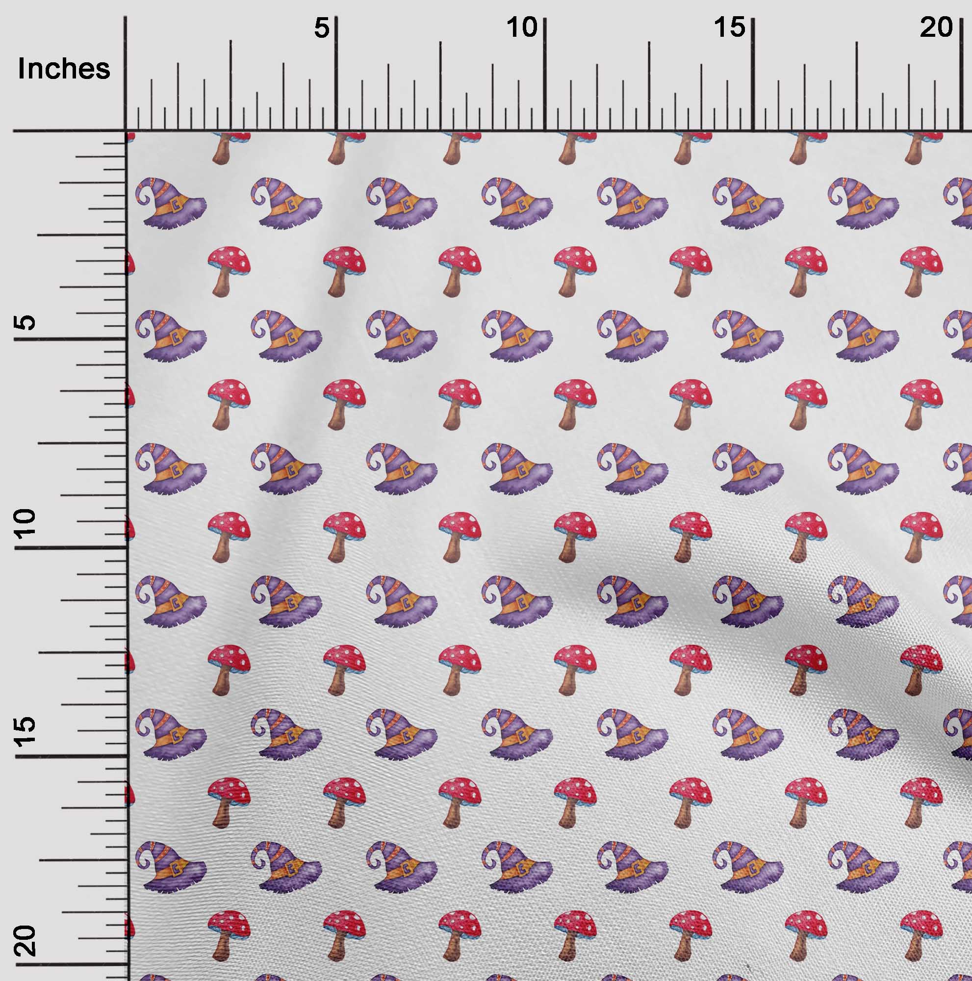 

oneOone Бавовняна гнучка чорна тканина Хеллоуїн Ремісничі проекти Декоративна тканина з принтом у дворі 40 дюймів 42 Inch Wide - Viscose Chiffon білий