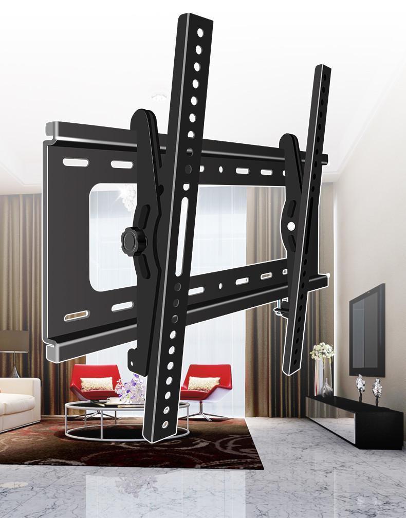 Universal TV Wall Mount, Adjustable 32-120 Inch Tilt & Fixed Angle Bracket