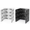 3 Sided Oil Splatter Guard Kitchen Aluminum Foil Anti Splatter Shield Guard Grease Splatter Guard for Stove Top and Frying Pan