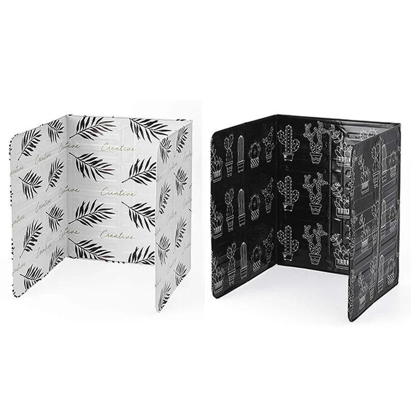 3 Sided Oil Splatter Guard Kitchen Aluminum Foil Anti Splatter Shield Guard Grease Splatter Guard for Stove Top and Frying Pan