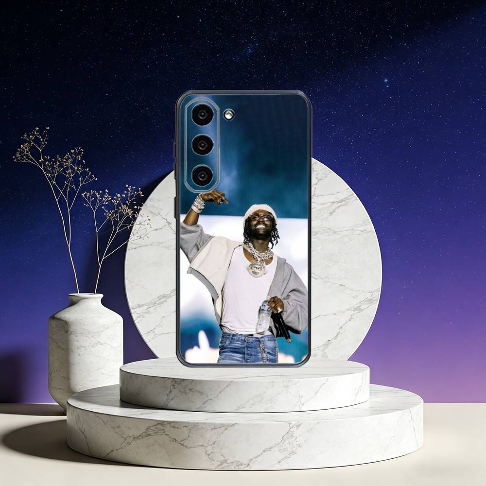 

Chief Keef Rapper Phone Case For Samsung Galaxy A73,A72,A71,A70,A53,A52,A51,Others Soft Black Cover Samsung a71 5g