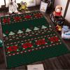 Festive Nordic Pattern Rug Non-slip rug suitable for living room and bedroom sofas