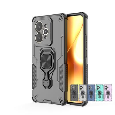 Realme 15 İçin Telefon Tutuculu Kılıf Realme 15 Kılıfı Ağır Zırh Arka Kapak Realme 15 Pro İçin Darbeye Dayanıklı Telefon Kılıfı Realme 15 Kılıfı 6.8 inç