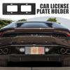 Aluminum Alloy License Plate Frame with Screws Universal Easy To Install Car Front Rear License Plate Holder