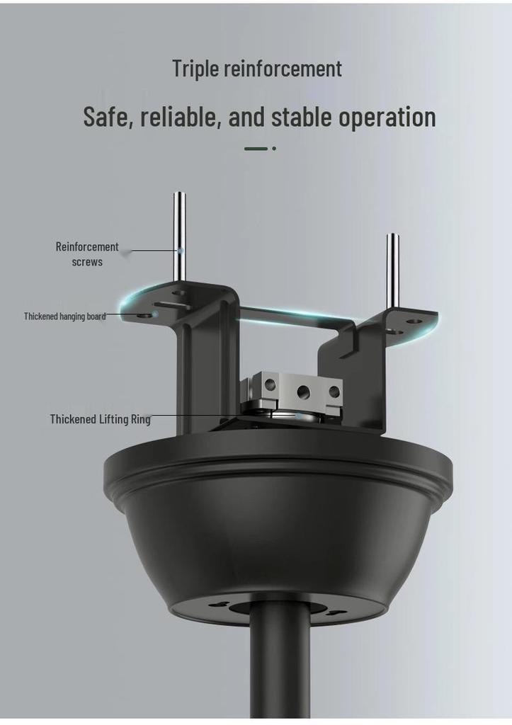 2026 New Model Flush Mount Ceiling Fan with Integrated Light for Living, Dining & Bedroom