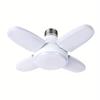Fan Blade Shape LED Bulb E27 Screw Base Adjustable Panel LED Light Basement/Garage/Bedroom LED Bulb 28W/60W