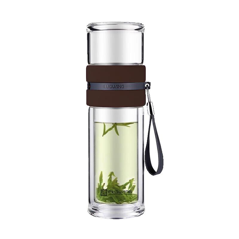 Fuguang Double-Layer Borosilicate Glass Tea Infuser