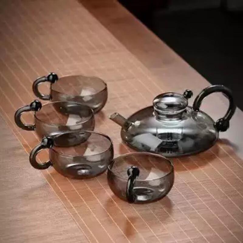 Jialang Borosilicate Glass Coffee & Tea Pot Set