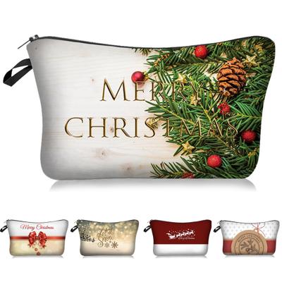 Cosmetic Storage Bag Printed Multipurpose Organization