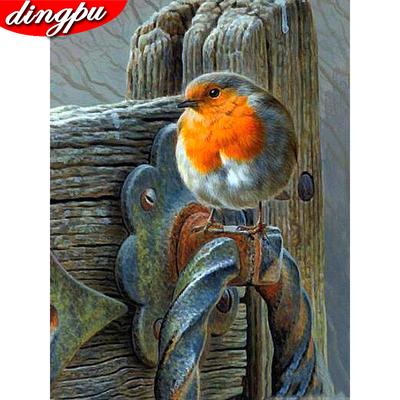 Diamond Painting Bird Full Diamond Art Embroidery Cross Stitch Animal Handmade Home Decoration