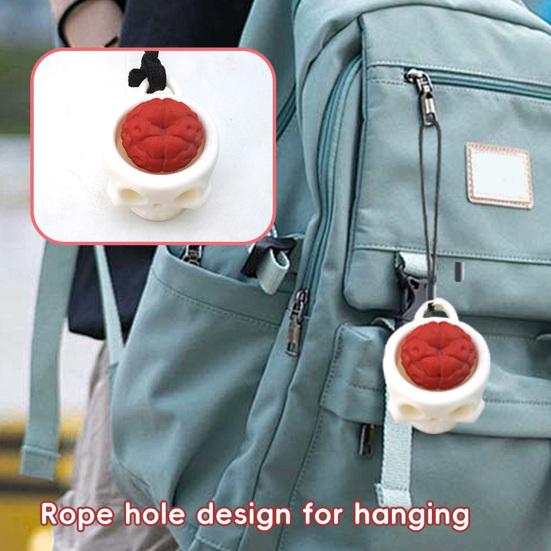 Skull Keyboard Fidget Toy 3D Printed Keyboard Clicker Skull Fidget Toy Stress Relief Fidget Button for Anxiety Relief Students Office Workers