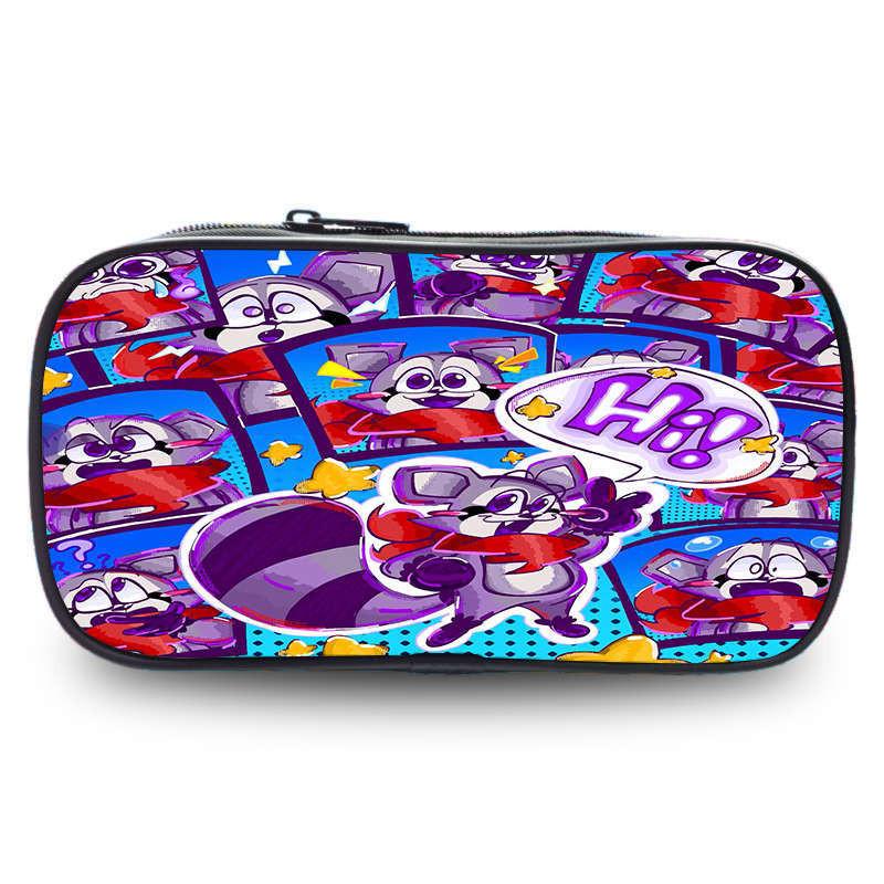 High-quality Oxford Indigo Park Stationery Bag With Ample Space For Students