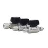 6 8 10 12 14 16 mm 1/4" 3/8" 1/2" 3/4" 1" Inch Tube OD Compression Union 316L Stainles Steel Hex Ball Valve 1000 PSI