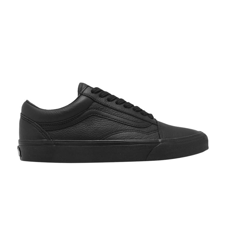 

Vans Мужские кроссовки Old Skool Leather Triple Black VN0003Z6L3A 42.5