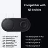 25W Wireless Charger Duo Fast Charging Pad for Samsung Note 20 Ultra S20 S21 S22 Plus Watch Gear S4 S3 Wirless Fast Induction