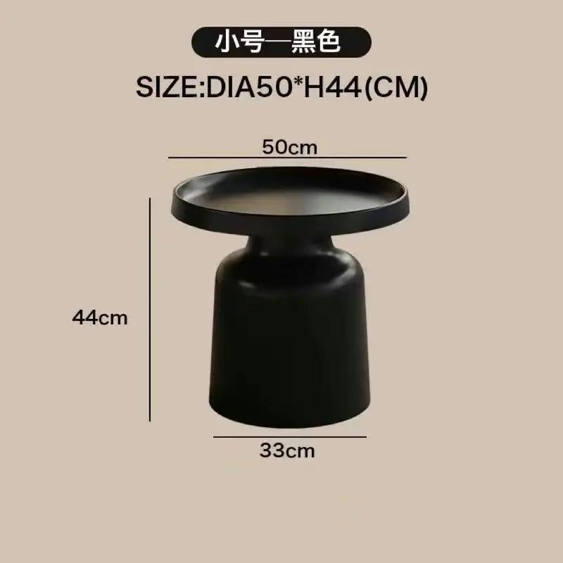 Set Round Coffee Table Nordic Center Modern Luxury Coffee Tables Folding Metal Coffee Tables Storage Mesas Furniture GPF40XP