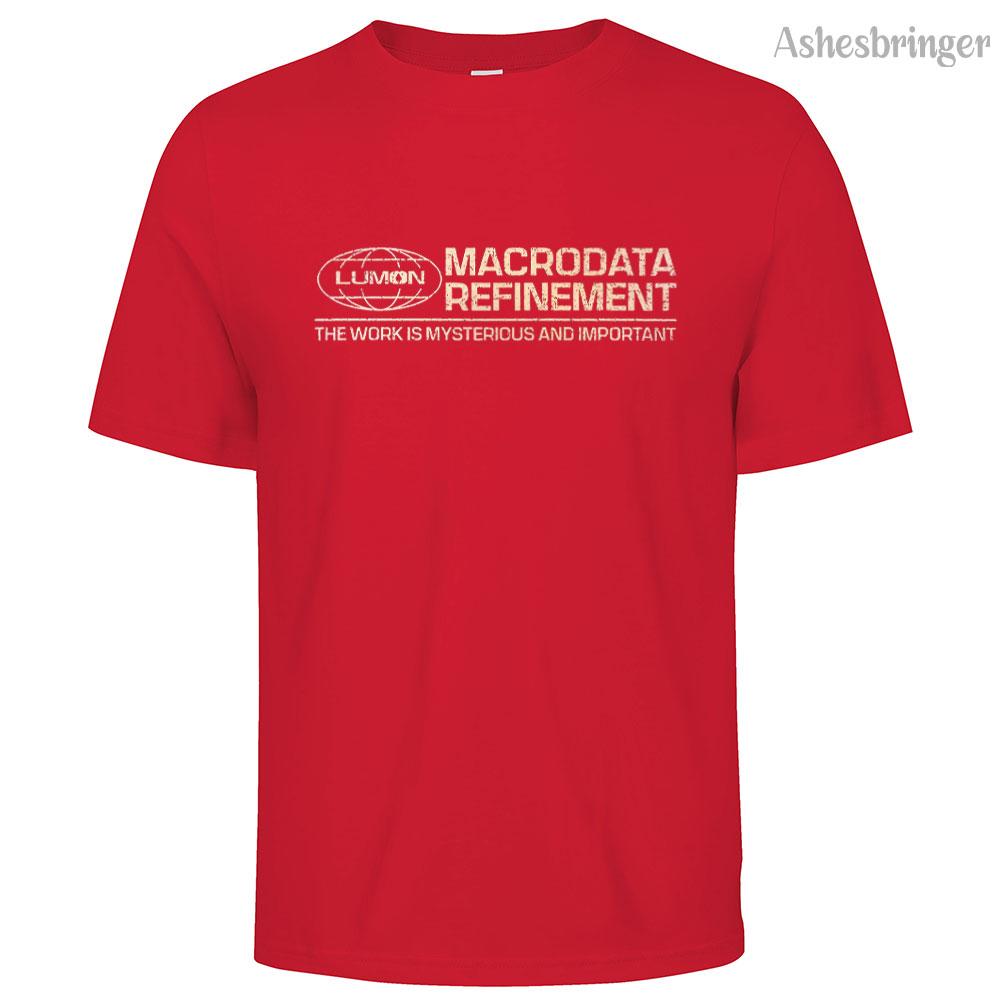 Pánské bavlněné grafické tričko Práce je tajemná a důležitá Streetový ležérní styl Tričko pro muže a ženy