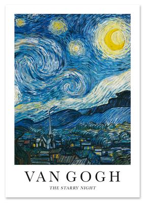 Poster Van Gogh Starry Night