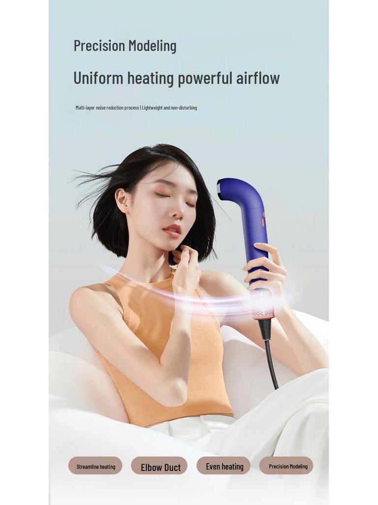 HD18 Bending Pipe High-Speed Hair Dryer: Compact Salon & Home Use