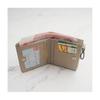 Women's Short Student Wallet Korean Version Little Fresh Folding Mini Trendy Personalized Coin Purse Zipper Folding Card Bag