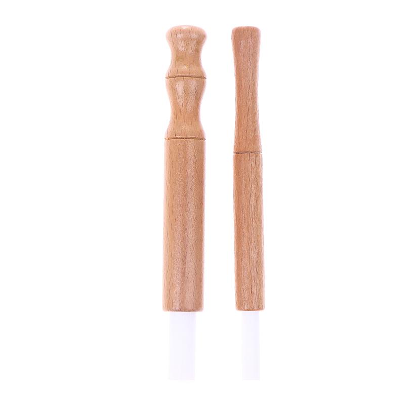 Aromatherapie Inhalator Voor Essentiële Oliën Stoppen met Roken Inhalator Stick Houten Persoonlijke Diffuser Voor Essentiële Oliën Met Vezelstaafjes