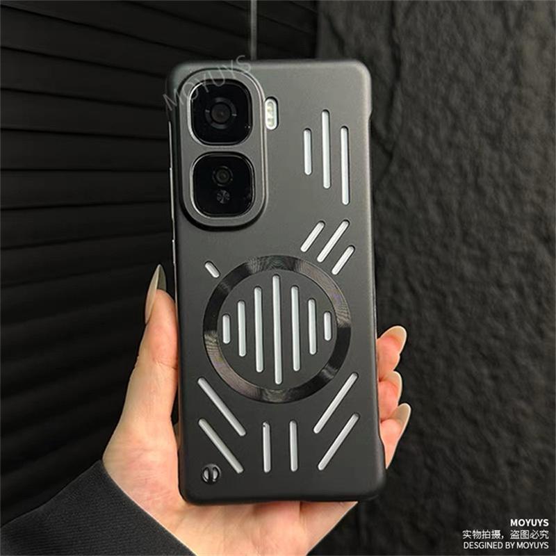 Case For Vivo iQOO Neo 10 9 8 9Pro Z10 Turbo Pro Magnetic For MagSafe Borderless Lightweight Hollow Heat Dissipation Hard Cover