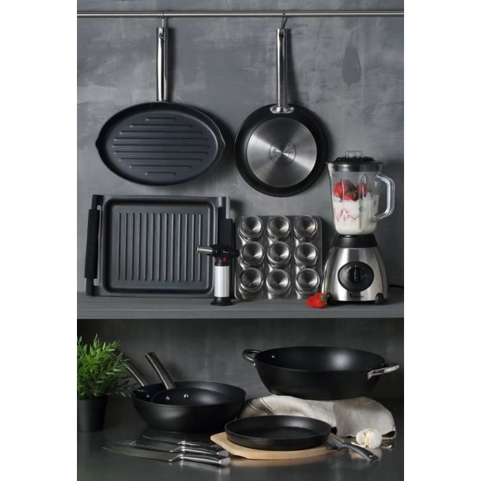 Cuisinière à cuisson lente Masterpro Acier inoxydable - capacité:1,8 L