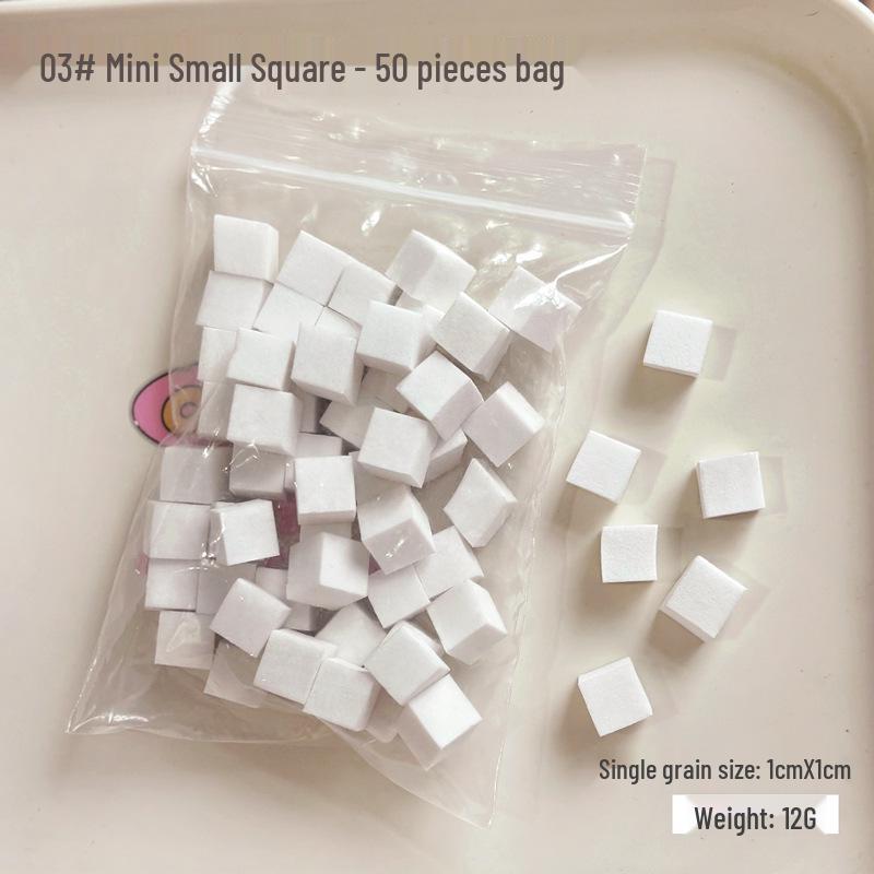 

Мини Блок Тофу Градиентный Спонж для Румян и Набор Инструментов для Нейл-Арта