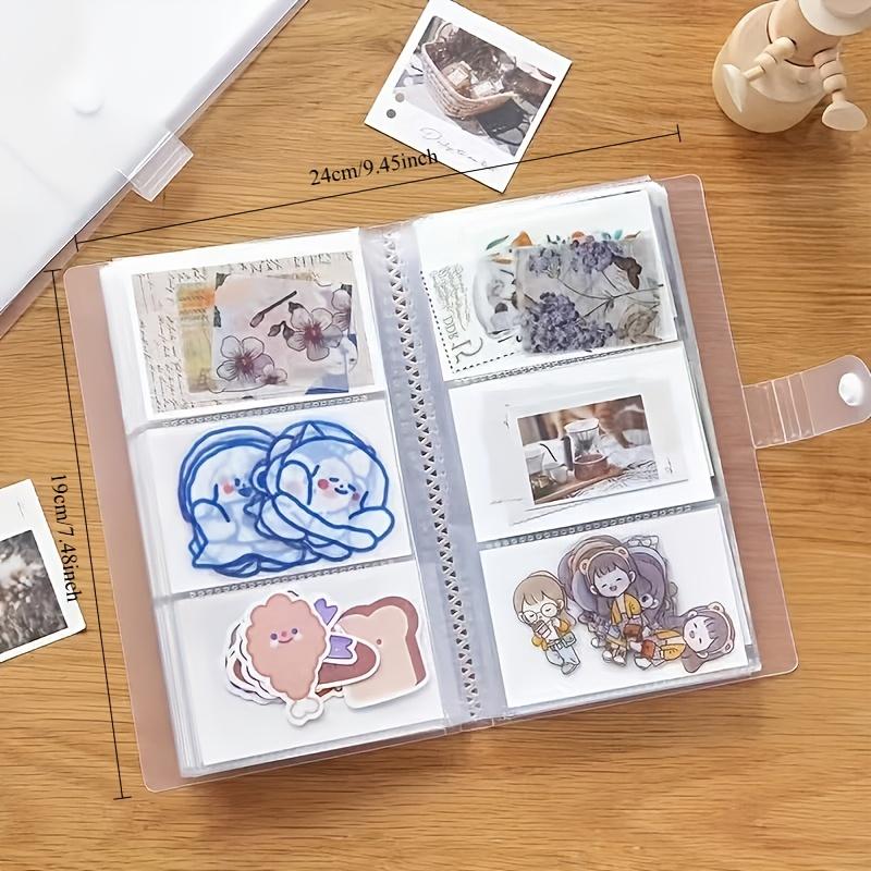 3-Inch Large Capacity 240-Card Album -Photo Organizer with 3-Grid Design Collectible Cards - Storage for Home, Office, or Travel