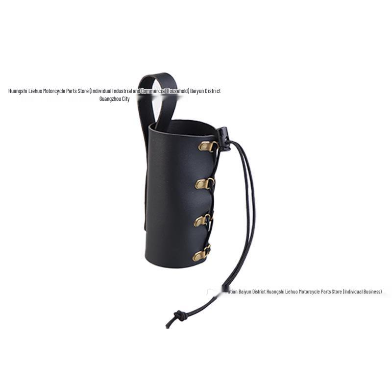 Mountain & Commute Bike PU Leather Insulated Water Bottle Holder