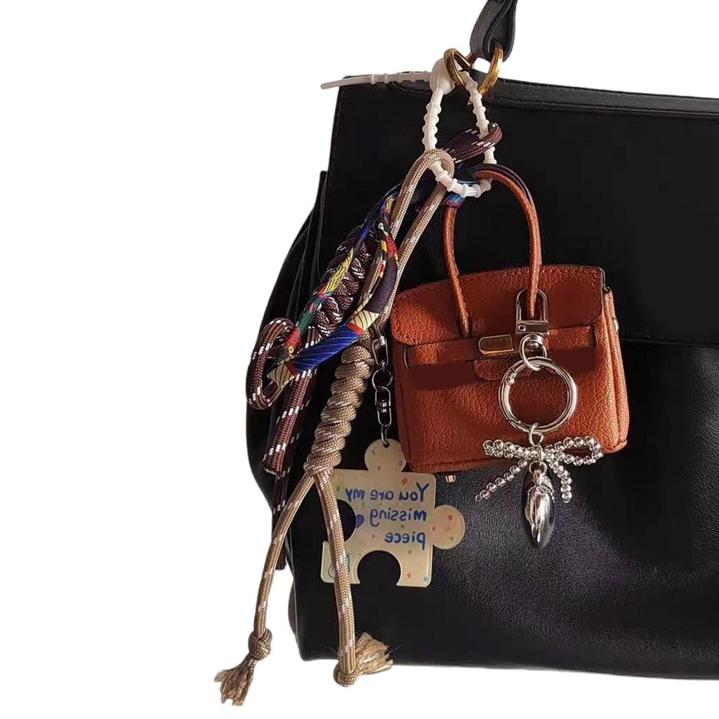 Extremely Intricate Bag Pendants Versatile Keychain Accessories for Fashionable Keychains and Stylish Bag Decorations
