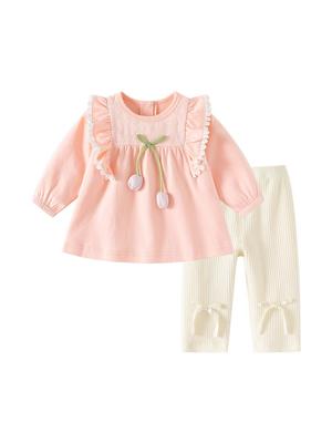 Autumn Princess Style Korean Fashion Set for Girls